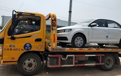 豪车托运事故
